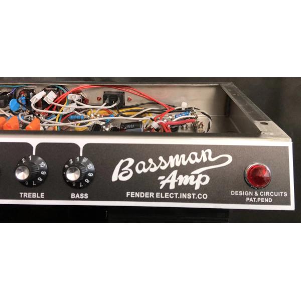 Custom 1964 Grand Bassman Black Panel Pre-CBS Guitar Tube Amp Head 50W, AA864 Circuit, Rare Variant