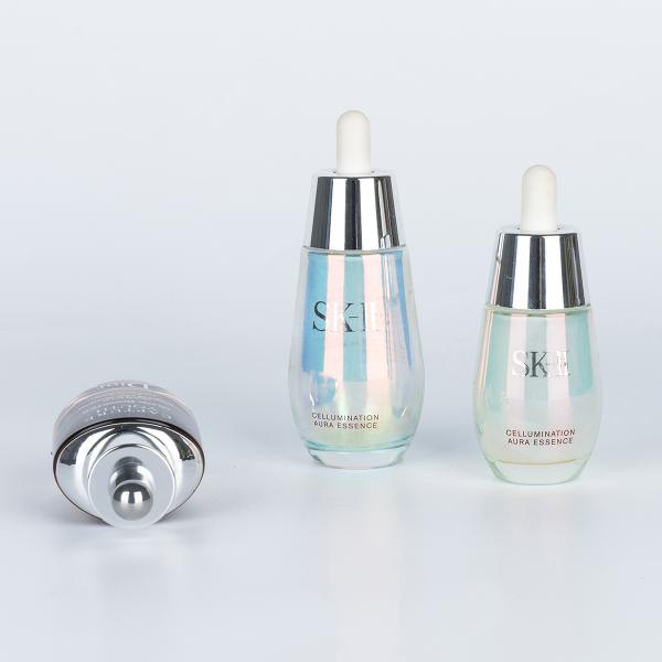 Competitive Glass Round Dropper Bottle for Serum and Essence 30ml 50ml Any Color is OK