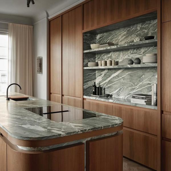 Luxury Modular Solid Wood Grille Plate Wall Kitchen Furniture Smart Portable Kitchen Upper Cabinet Set