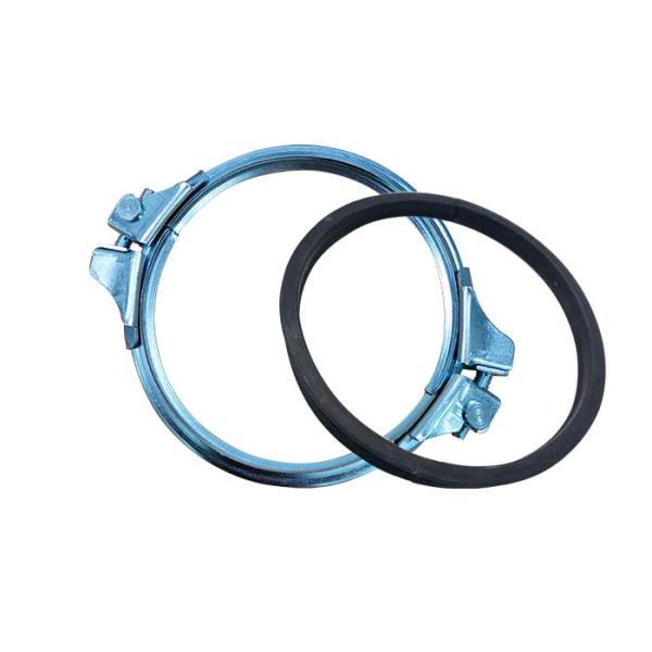 160mmの二つの部分から成った分離クランプ速いクランプ吸塵のパイプ・クランプ