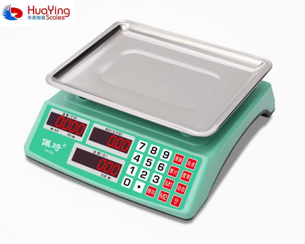 Stainless Steel Pan and Power Line According to Customer's Requirement ABS Comercial Scale for Performance