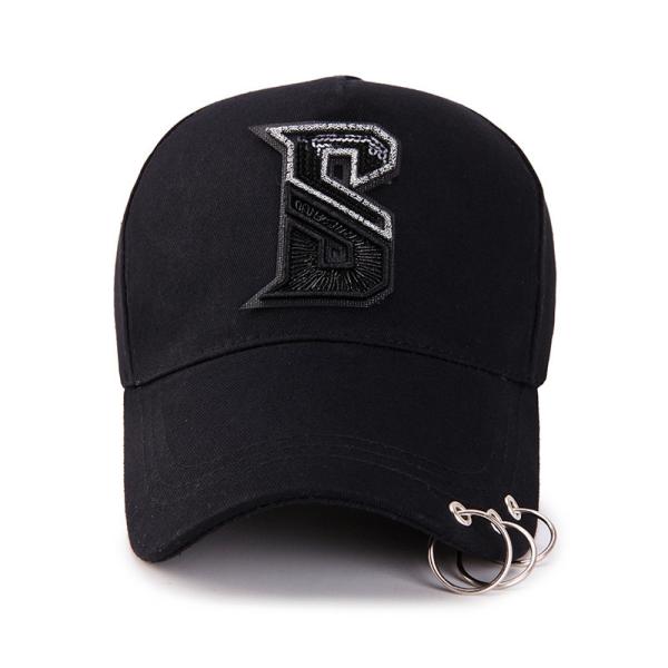 High Quality New Fashion Casual Hip-hop rivets Sport Cap Custom Unisex Ponytail trucker hat color:dark blue  size:adult