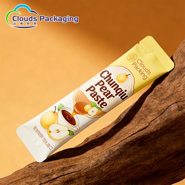 Concentrates Beverages Packaging Film Roll Strip Pouch Food Packaging Film Roll Bag Plastic Back Side Sealed Bags