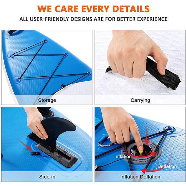 Military Grade Pvc Touring Sup Board for Water Sports Area