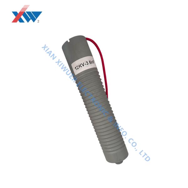 Power Film Capacitor 12kV 600pF Insulating Plastic AC Film Capacitors Used For Power System