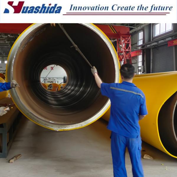 Computerized HDPE Jacket Pipe Extrusion Line with Single-Screw and Dust-Free Planetary Cutting for Pre-Insulated Pipe Production