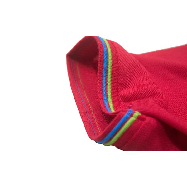 Summer Men's Cotton Polo Shirts Two - Ply Slim Fit Silk Meah , Screen Printing