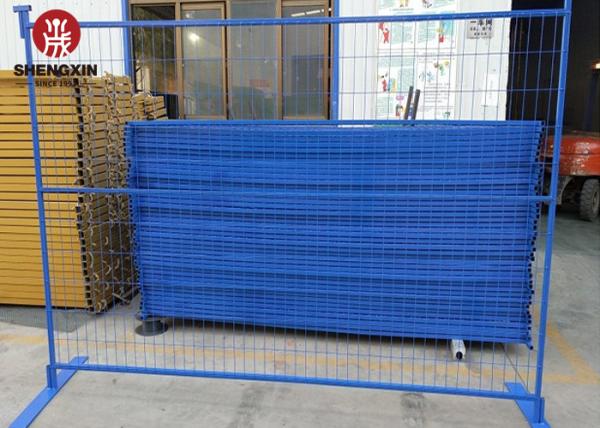 Eco Friendly Yard Portable Security Fence 25x25 Temporary Fence Panels