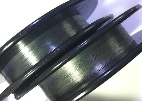 Dia0.08mm Black Molybdenum Wire For Cutting LED Screen 99.95% Purity
