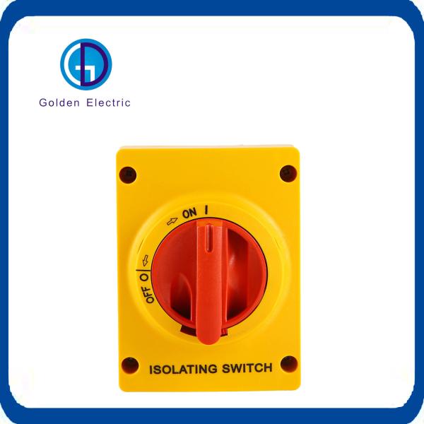 Comutador de isolador elétrico IP66 3p4p para indústria AC 50Hz 16A 25A 40A 63A
