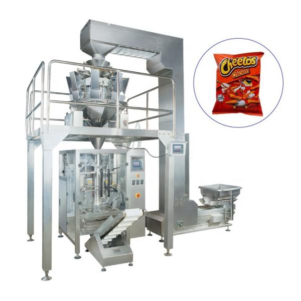 Pipoca vertical Chips Nuts Packing Machine Automatic do chá do grânulo do filme de rolo