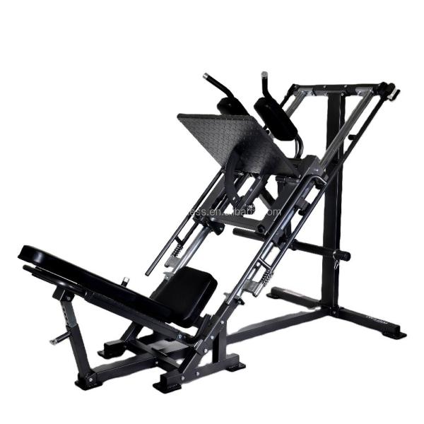 Qingdao Loading Port Leg Press/Hack Squat Machine for Maximum Performance