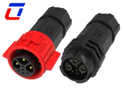 Red Color Multic Pin Waterproof Circular Connectors PA66 8 Pin Circular Connector