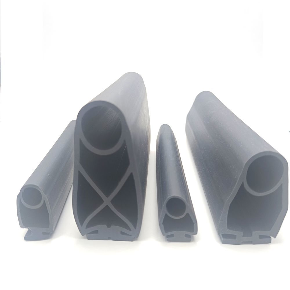 Customized Extruded Profile OEM Seal Strip Rubber EPDM NBR Pvc Rubber Strip