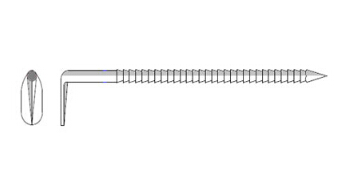 40mm X 2.0 Clinch Ring Shank Nails