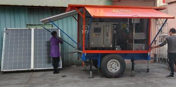                  Water Purification Trailer Mobile Water Purification Plant Mobile Water Purification Systems             
