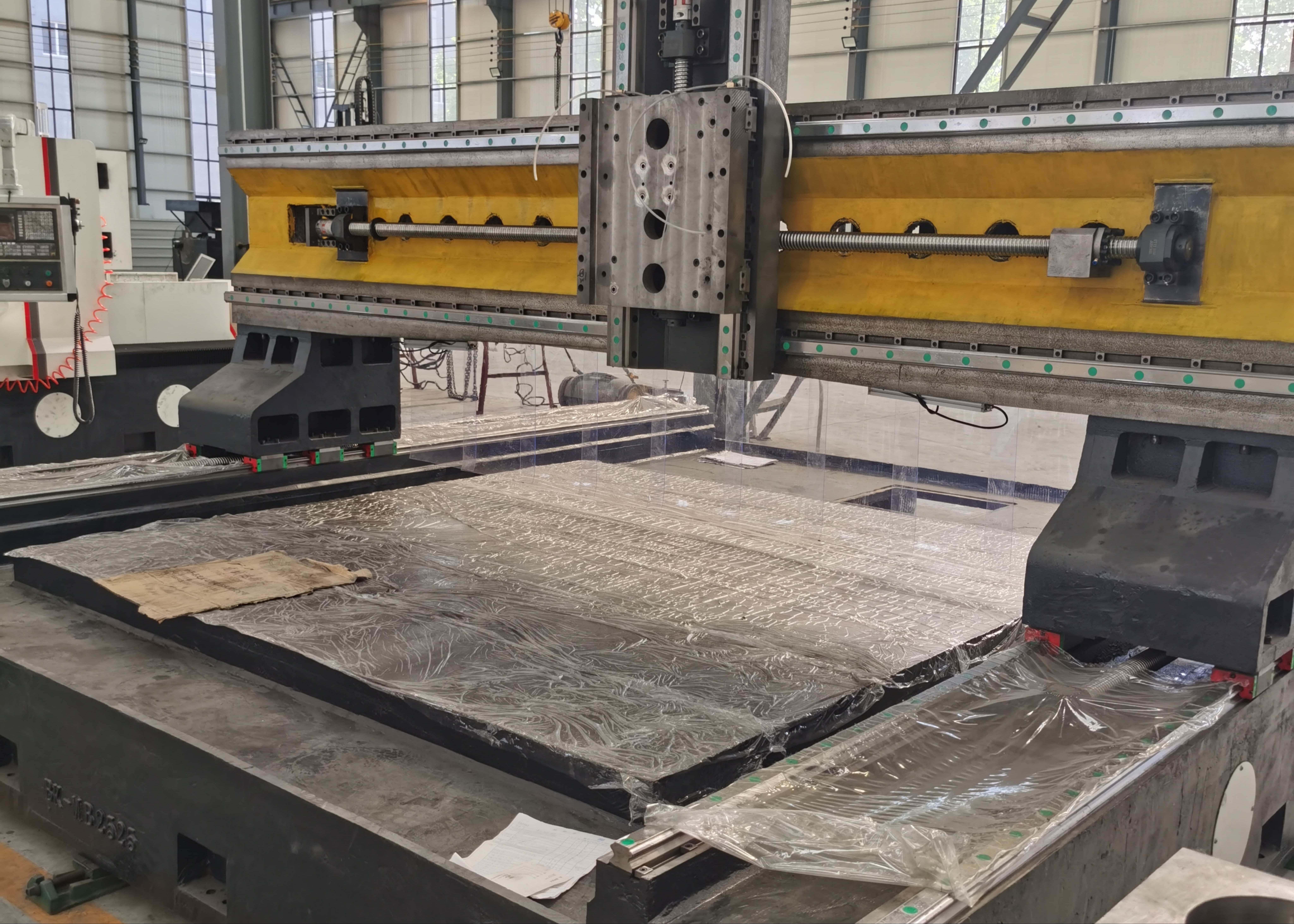 2525BT50 Heavy-Duty Split CNC Gantry Drilling Milling Machine 30KW Servo Spindle Motor Power