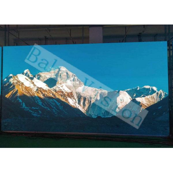 Wide Viewing Angle UHD LED Display , 1R1G1B Full Color Video Wall For TV Studio