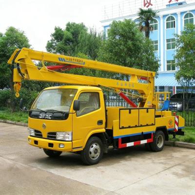 China Dongfeng 18m 20m 22m 24m 25m Hydraulic Aerial Manlift High Altitude Working Platform Truck Aerial Platform Truck