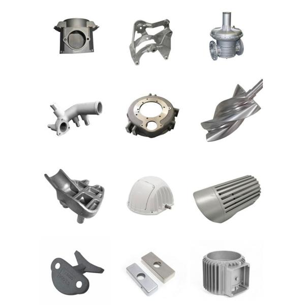 Aluminum Electrical Die Casting Spare Part with LED Lighting Housing 15-20 Days Lead Time