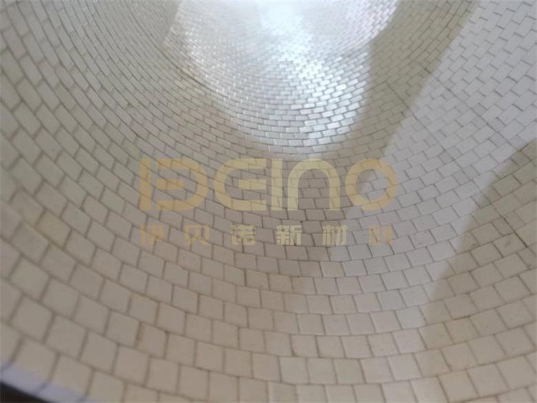 Metal Ceramic Sleeve Lined Pipe Welding Ceramic Tile Lined Pipes