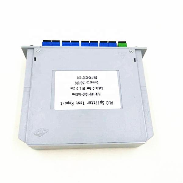 Good Uniformity Outdoor Cable Splitter , 1x8 Fiber Optic Distribution Box