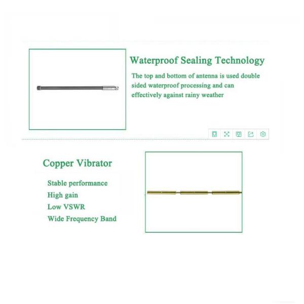 3G omni fiberglass 1920-2170mhz 3g antenna outdoor roof monitor antenna WCDMA wireless UMTS N-Female Factory outlet