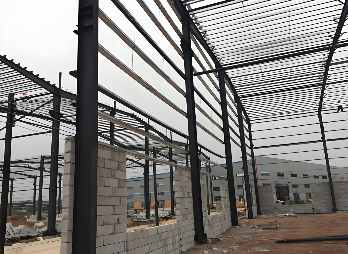 Warehouse Commercial Steel Frame Building Prefabricated Steel Structure Building