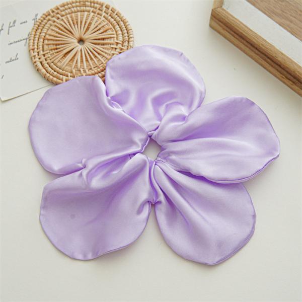 Large Flower Hair Scrunchie Summer Hair Tie