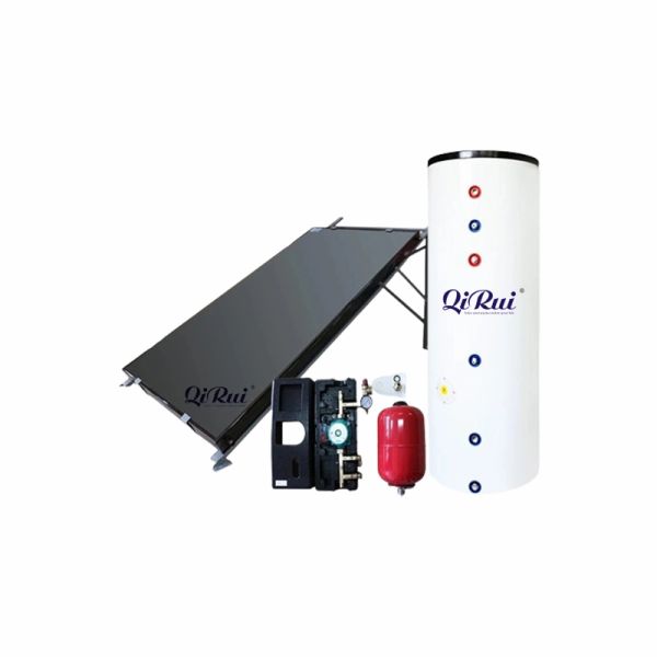 100L-2000L Flat Plate Solar Panel Collector Split Pressurized Solar Hot Water Heater Heating System