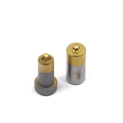 Standard / Non standard Second Punch Carbide Die Mold With Logo / Words Drawing