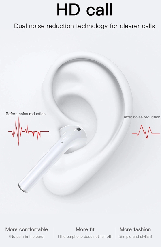 Шум IPX4 отменяя i27 TWS беспроводное Bluetooth Earbuds
