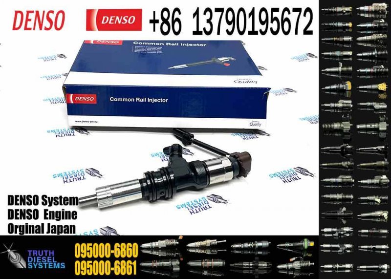 095000-6860 23670-59055 High Qualit Common Rail Deisel Fuel Injector Rail Engine Fuel Injector