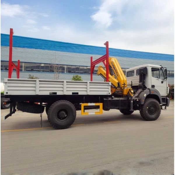 Dongfeng 8-12t Heavy Duty Truck Mounted Crane With Straight Arm