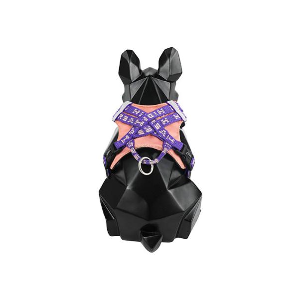 Tactical No Pull Dog Walking Harness Front Clip Reflective Outdoor Training