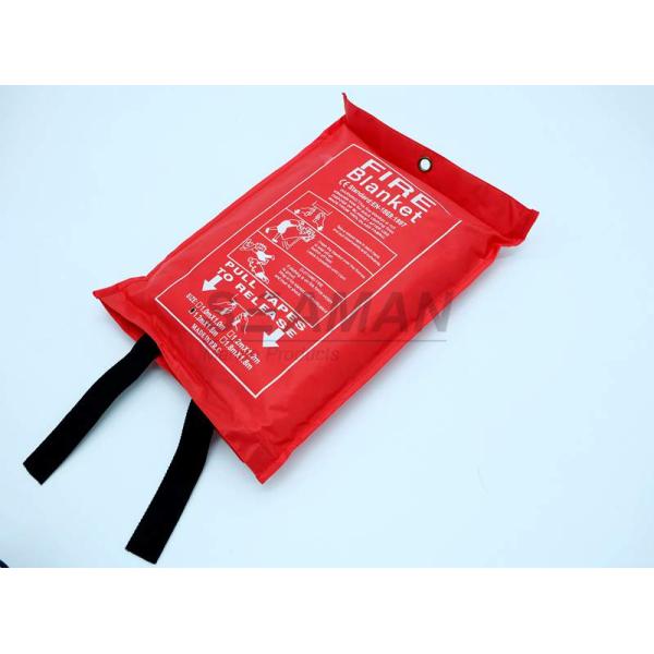 Одеяло огня стекла волокна оборудования красной сумки ПВК ЭН1869 морское противопожарное