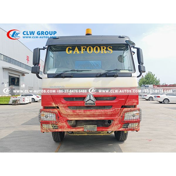 Sinotruk HOWO RHD 6x4 25-Ton Hook Lift Garbage Truck with Weichai 400HP Engine for Heavy-Duty Waste Collection