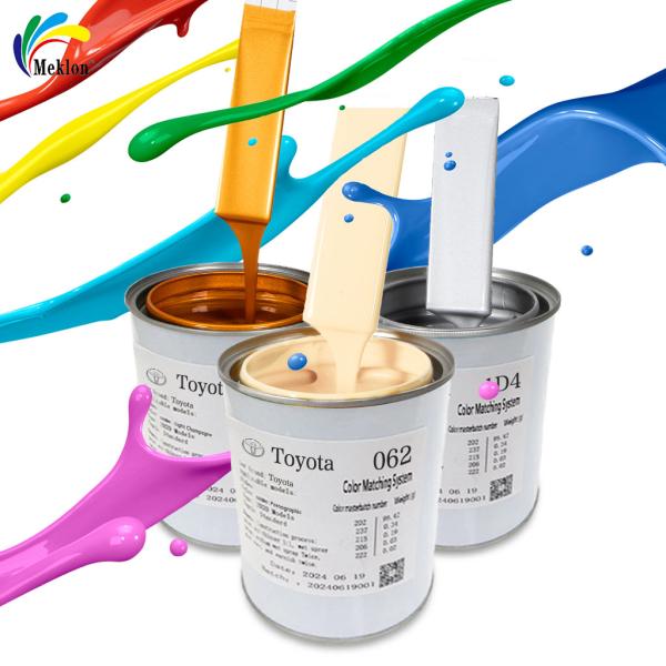 Wear Resistant Light Champagne Car Paint Low VOC