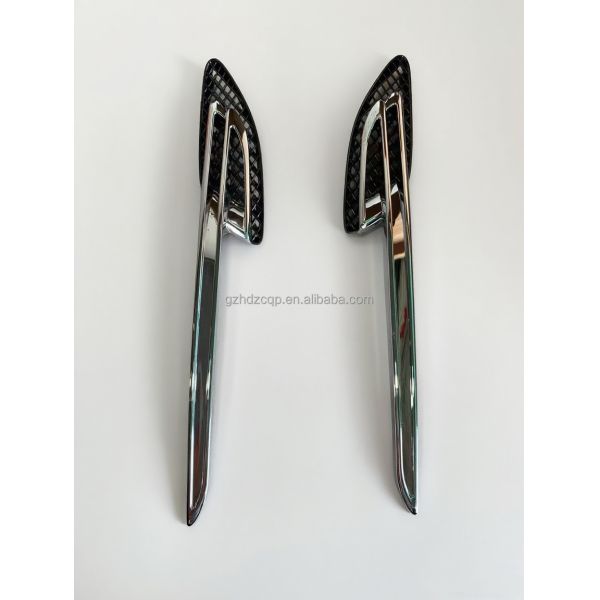 High-Qulity Car Parts Fender Grill Electroplated plastic Chrome Fender air Vent for Bentley Continental GT GTC