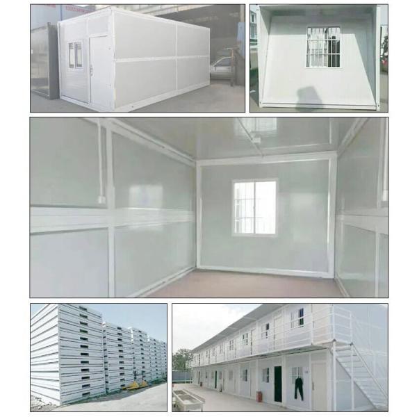 High Strength Steel Prefab Folding Container House Creative Workspace Foldable Architecture