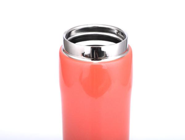 The Plastic Cover Straight Cylinder Cup Body Can Be Customized To Keep Warm Water Cup