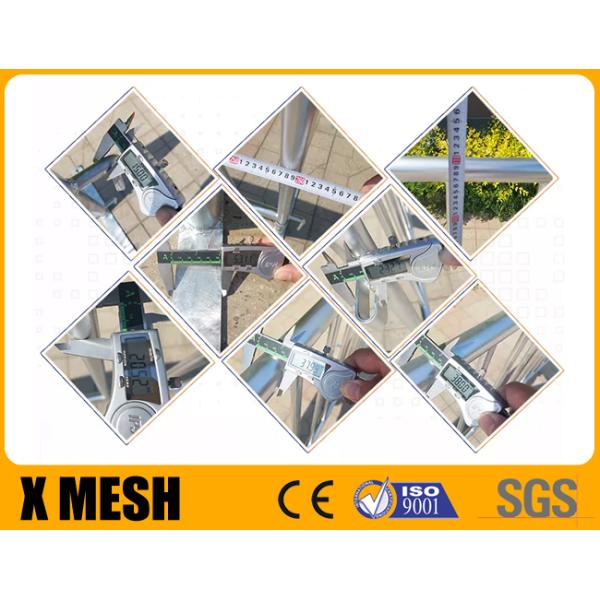 Ферма металла Od 1,66 дюймов ограждает высоту 84 дюймов 12 фута ширины