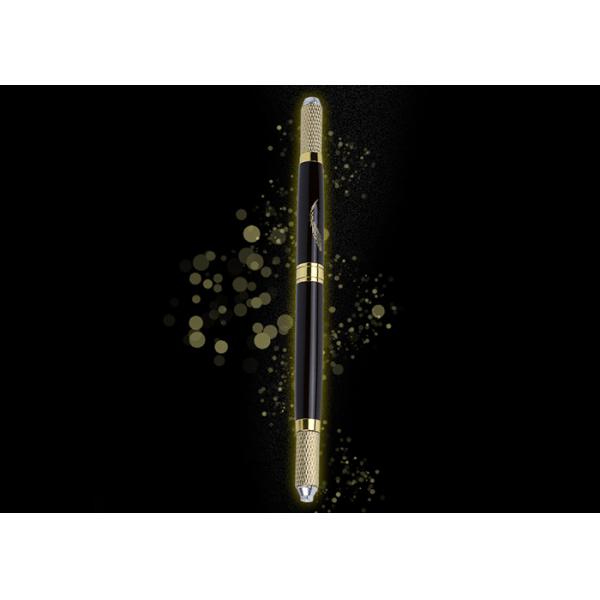 Micro Blade Holder Black Manual Tattoo Pen Double Headed