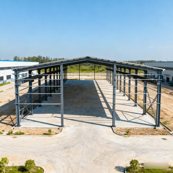 Prefabricated Steel Frame Structure in Steel Structure Factory Warehouse and Workshop