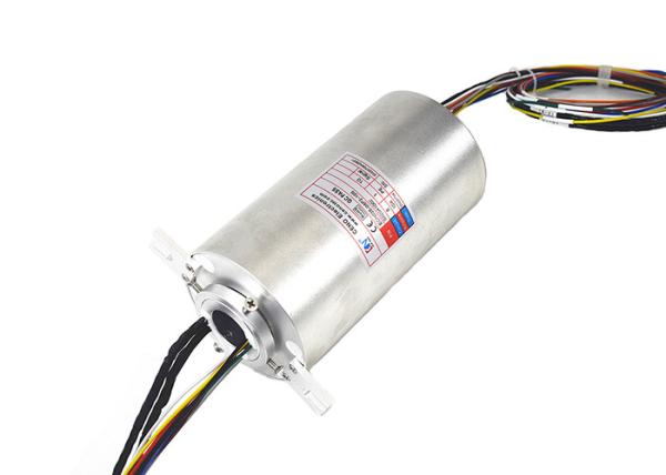 Power & Encode 18 Circuits Through Bore Slip Ring IP51 Speed 20rpm