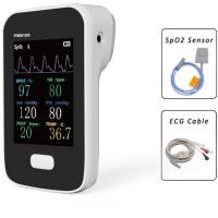 ECG du patient à plusieurs paramètres, contrôleur de pression sanguine Spo2 pour adulte 1,5 kg