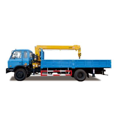Mini Manipulator Crane YUNNEI Engine 6 Ton Flatbed Truck Mounted Crane