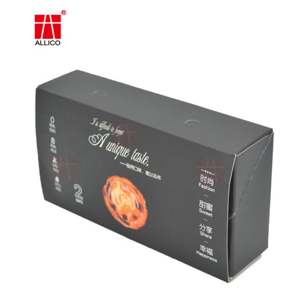 90gsm-250gsm Cupcake Food Packaging Gift Boxes F Flute For Bakery Shop