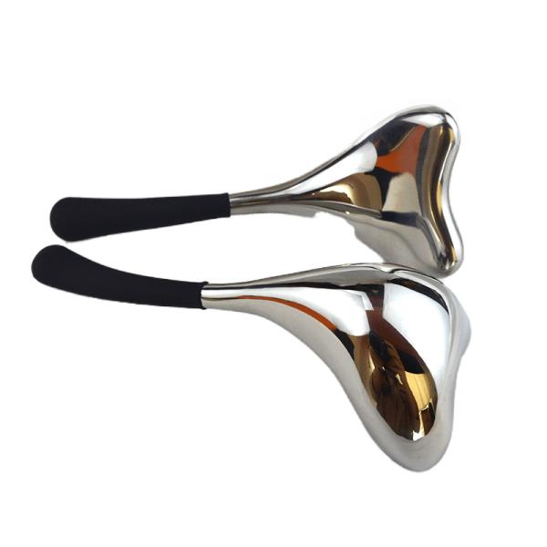 Stainless Steel Cooling Facial Ice Globes for Face Beauty Luxury Gold/Silver Cryo Globes