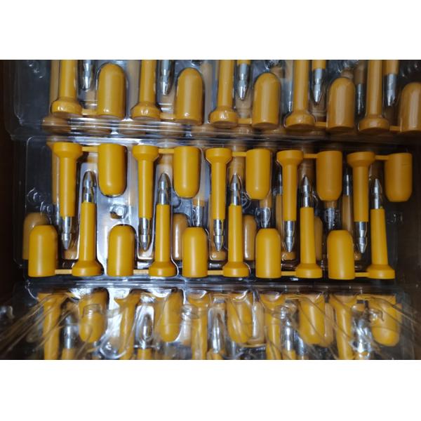 ABS Plastic Bolt Security Seals 75*48.8*19.8mm Customized Color